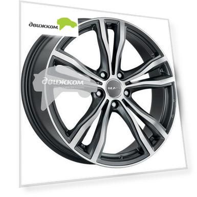 Литые диски MAK X-Mode 9x19/5x120 ET18 D74,1 X-Mode Gunmetal Mirror Face