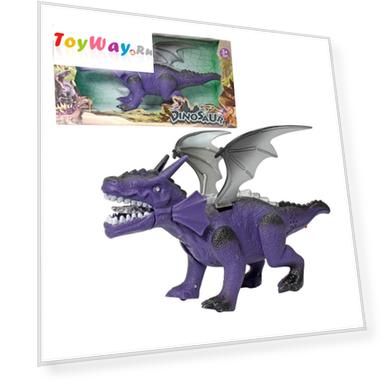 Робот динозавр Darkonia, 30 см, движение крыльями, свет, звук