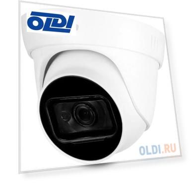 Камера видеонаблюдения Dahua DH-HAC-HDW1230TLP-A-0280B 2.8-2.8мм HD-CVI цветная корп.:белый