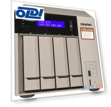 Сетевое хранилище QNAP TVS-473E-8G