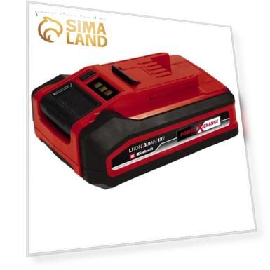Аккумулятор PXC Plus Einhell 4511501, 18 В, 3 Ач, Li-Ion, противоударный корпус