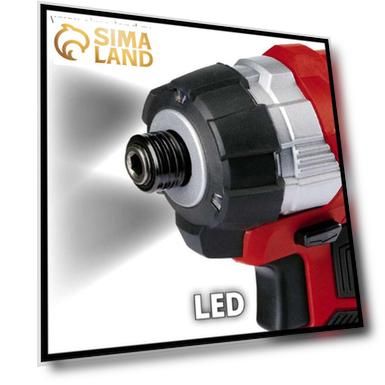Винтоверт бесщеточный ударный Einhell PXC TE-CI 18 Li, 1/4", 2900 об/мин, 180 Нм, БЕЗ АКБ/ЗУ
