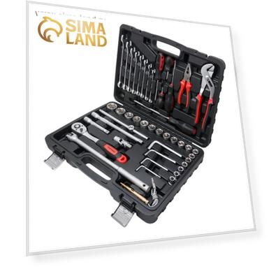 Набор инструментов Partner PA-4045, 1/2",  10-32 мм, 45 предметов