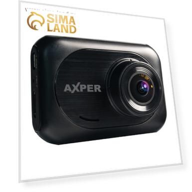 Видеорегистратор AXPER Uni, 2.45", обзор 140°, 1920 х 1080