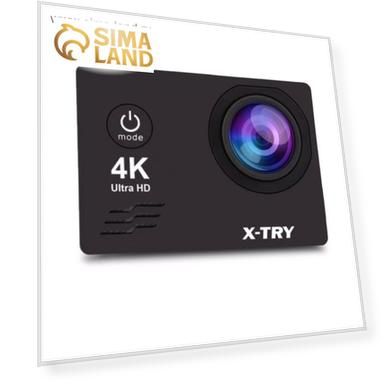 Видеорегистратор X-TRY XTC172 NEO, 4K, Wi-Fi, 2", угол обзора 140°,2 АКБ 900mAh