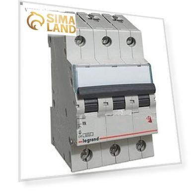 Выключатель авт. мод. Legrand, 3 п, C 6 А, TX3, 6 кА 404053