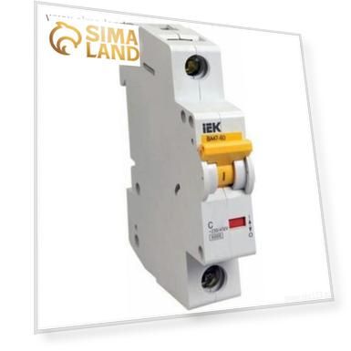 Выключатель авт. мод. IEK MVA31-1-016-C, 1п, C, 16А, ВА47-60, 6кА