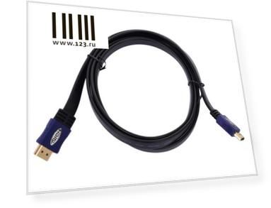Кабель Telecom CG540D-3M HDMI 3.0м v1.4 W/Ethernet/3D плоский