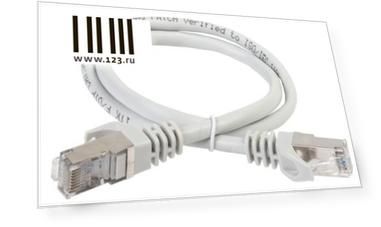 Патч-корд UTP 6 категории 0.5м ITK PC01-C6U-05M серый