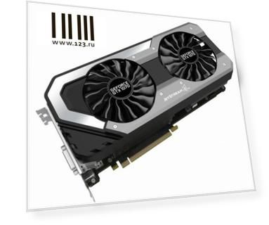 Видеокарта 8192Mb Palit GeForce GTX1070 Super Jetstream PCI-E 256bit GDDR5 DVI HDMI DP PA-GTX1070 Super Jetstream 8Gl NE51070S15P2-1041J OEM из ремонта