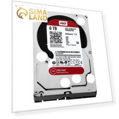 Жесткий диск WD Red 6Tb (WD60EFRX) SATA-III
