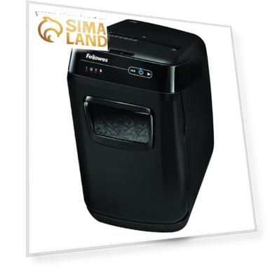 Шредер Fellowes AutoMax 200C (P-4), фрагменты 4x38 мм, 200 листов одн, пл.карты, 32 л