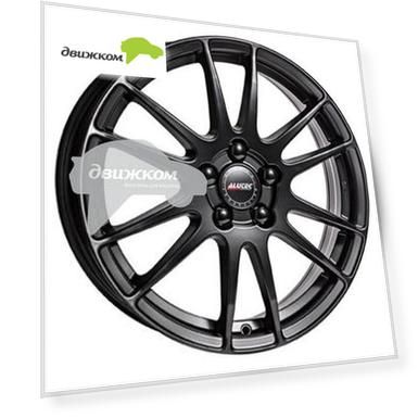 Литые диски Alutec 6,5x17/5x114,3 ET45 D70,1 Monstr Racing Black