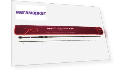 Удилище Champion rods Team Dubna Backwater Light Jigging TDB-802L, 2,4 м, fast, 2-15 г
