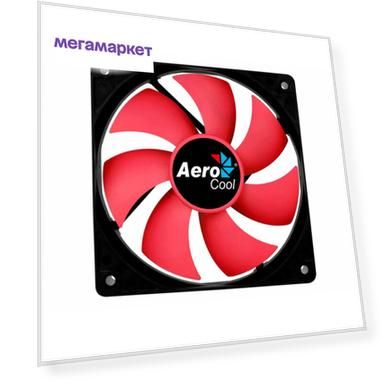 Корпусной вентилятор AeroCool Force 12 PWM Red