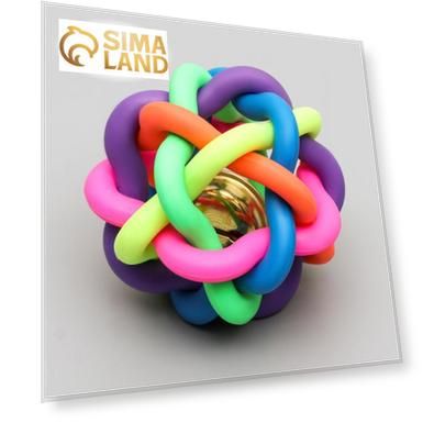 Мяч "Молекула" большой, 10 см, микс цветов