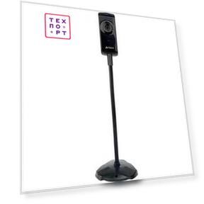 Веб-камера A4Tech PK-810G с микрофоном glossy black