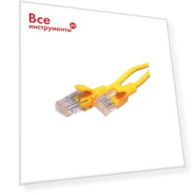 Тип: патч-корд компьютерный, Цвет: желтый, Изоляция: U/UTP, Упаковка: пакет, Категория: 5е, Кол-во пар: 4, Тип разъема: RJ45/8P8C, Длина кабеля: 5.000, Кол-во разъемов: 2, Материал оболочки: компаунд (LSZH)