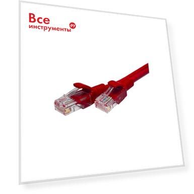 Тип: патч-корд компьютерный, Цвет: красный, Изоляция: U/UTP, Упаковка: пакет, Категория: 5е, Кол-во пар: 4, Тип разъема: RJ45/8P8C, Длина кабеля: 3.000, Кол-во разъемов: 2, Материал оболочки: компаунд (LSZH)