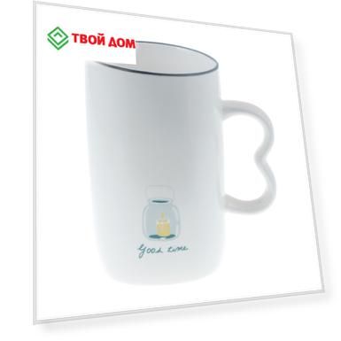 Объем: 380мл, Объём: 0.3800, Материал: фарфор, нержавеющая сталь