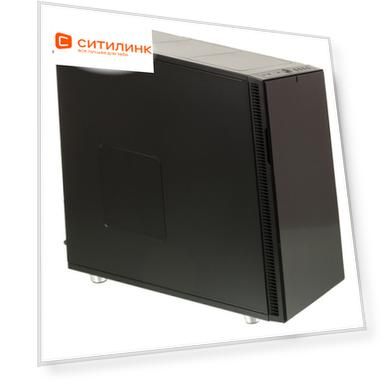 Корпус ATX FRACTAL DESIGN Define R5 Titanium, Midi-Tower, без БП, черный и серебристый