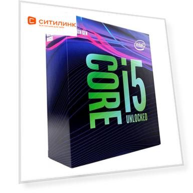Процессор INTEL Core i5 9600KF, LGA 1151v2, BOX (без кулера) [bx80684i59600kfs rfad]