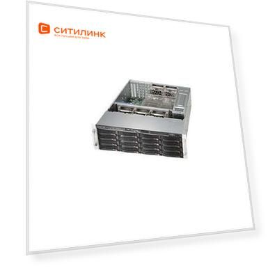 Корпус SuperMicro CSE-836BE1C-R1K23B 3U 2x1200W черный