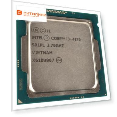Процессор INTEL Core i3 4170, LGA 1150, OEM