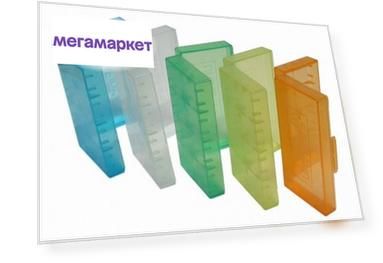 Кейс для хранения АКБ Li-Ion незащищенных 2 х 18650 (В1)