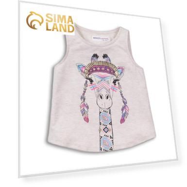 Майка для девочек Hyper2, размер 11-12 лет, цвет молочный