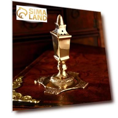 Подставка под благовония "Тауэр" латунь, 8х8х11 см