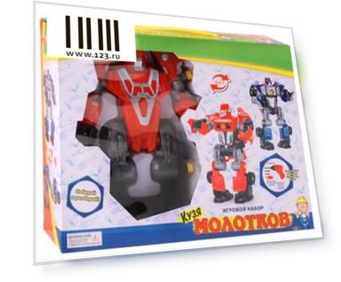 Робот-трансформер Best toys Робот-трансформер 3 в1 35 см светящийся