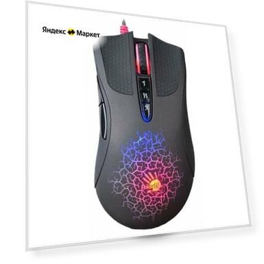 Мышь A4Tech Bloody A90 Black USB