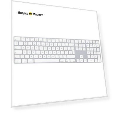 Игровая беспроводная клавиатура Apple Magic Keyboard with Numeric Keypad серый, английская, 1 шт.