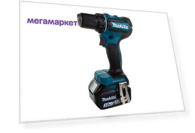 Акк. безударная дрель-шуруповерт Makita DDF485RF