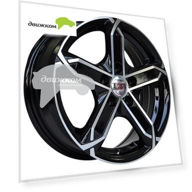 Литые диски Alcasta 6,5x16/5x114,3 ET40 D66,1 M19 BKF
