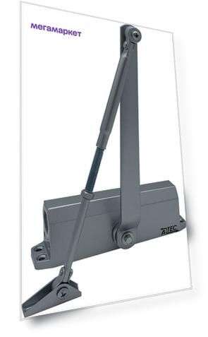 Доводчик дверной AccordTec ATEC-D206E-SI
