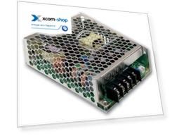 Преобразователь AC-DC сетевой Mean Well HRP-75-24 75Вт, ККМ, вход 85...264В AC 47...63Гц/127...370В DC, выход 24В (рег. 21...28.8В)/3.2А, изоляция 300