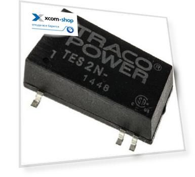 Преобразователь DC-DC модульный TRACO POWER TES 2N-2411 Монтаж: на плату, SMD; P вых: 2 Вт; #: 1; U вх: 18...36 В; Выход: 5 В; Защита: КЗ