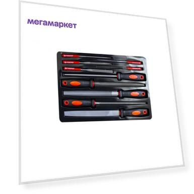 Набор напильников разнопрофильных 10 предметов forsage F-5056N