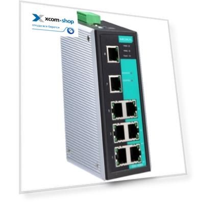 Коммутатор управляемый MOXA EDS-408A-EIP 8x10/100BaseT(X) ports, Ethernet IP enabled