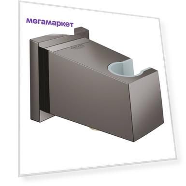 Подключение для душевого шланга, DN 15 GROHE Euphoria Cube, темный графит (26370A00)