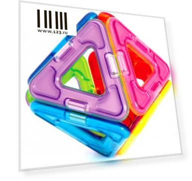 Магнитный конструктор Magformers Треугольники 8 элементов 701002