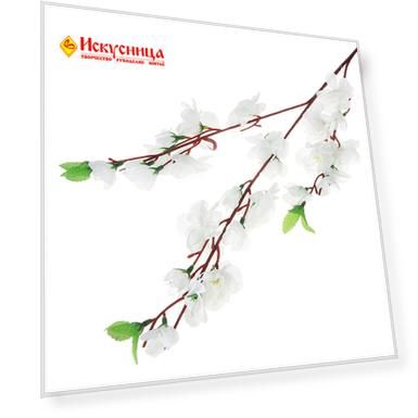 701091 Цветы искусственные сакура нежность 65 см d-4 см белый