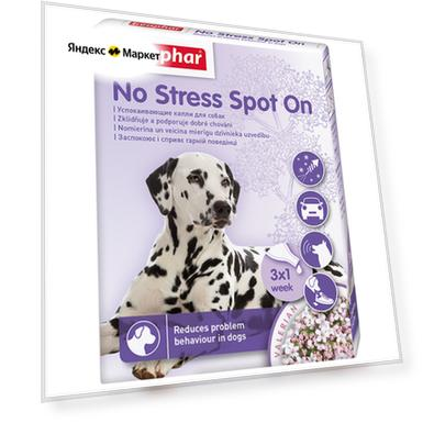 Капли Beaphar No Stress Spot On для собак, 0.7 мл, 3шт. в уп., 1уп.
