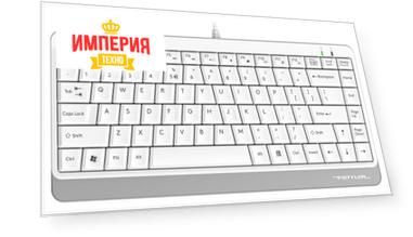 Клавиатура Fstyler FKS11 белый/серый USB