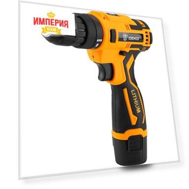 Шуруповерт Deko Banger 12V SET 3 аккум (кейс в комплекте) 063-4130