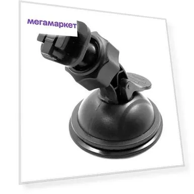 Крепление держатель для видеорегистратора на присоске, на шарнире, 036