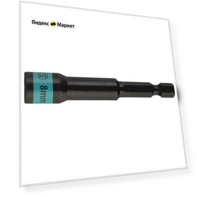 Головка для шуруповерта JETTOOLS, 8х65 мм, магнит Cr-V
