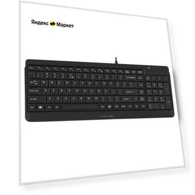 Клавиатура A4Tech Fstyler FK15 Black USB черный